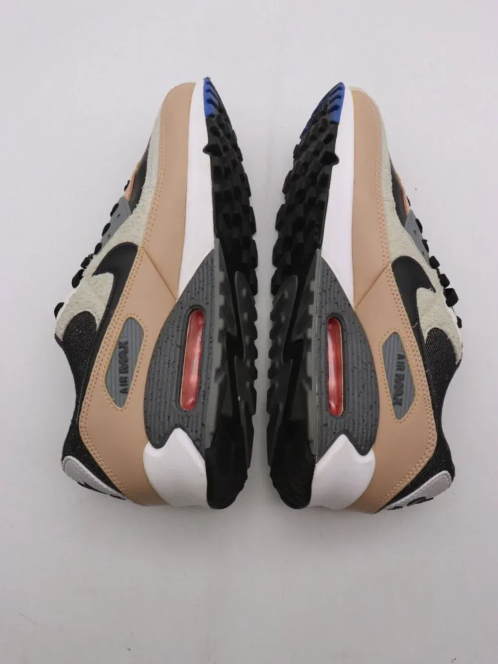 Air Max 90 SE Men's Size 12 Alter & Reveal Gray Fog Athletic Sneakers DO6108 001